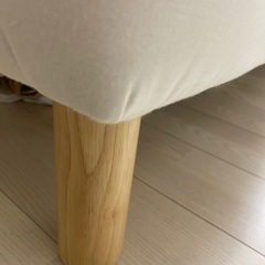 値下げ！【引越】シングルベッド　足つきマットレスタイプの画像