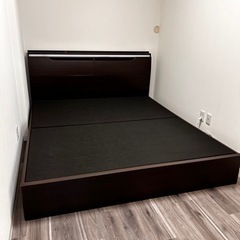 値段交渉してください！家具 ベッド クイーンサイズの画像
