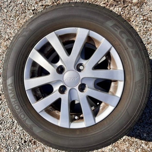 【YOKOHAMA】ECOS ES31 145/80R13 75S 2017年製