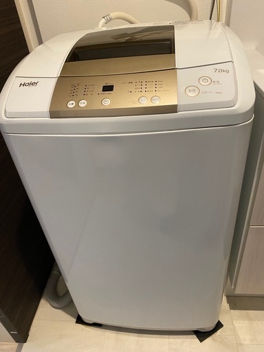 【引越】洗濯機　Haier／JW-K70M 7.0kg