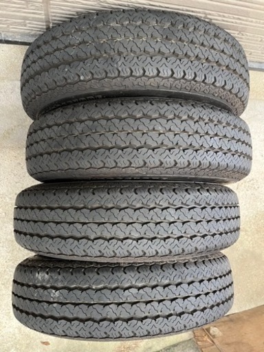 145/80R12軽トラ タイヤ ホイール 4本セット