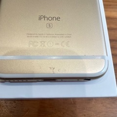 iPhone6s 64GB ゴールドの画像