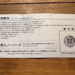 恐羅漢【食事券付き】お得！全日リフト券♪の画像