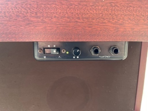 【引き取り待ち】★椅子付き 美品 動作良好★YAMAHA ヤマハ 電子ピアノ dup-5★電子型アップライトピアノ 88鍵盤 木目調 