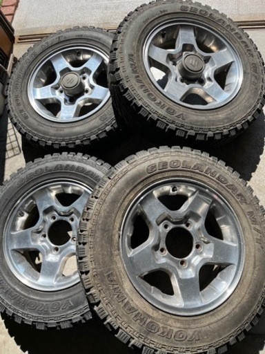 ジムニー純正アルミ＋ジオランダーMT4本セット