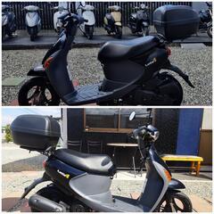 🛵大分県大分市発🛵 スズキ レッツ4 ブラック BOX付 始動動画あり