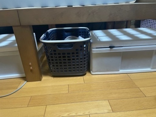 マットレス付きシングルベッド   