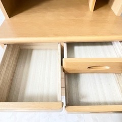 棚　本棚　引き出し付きの画像