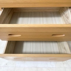 棚　本棚　引き出し付きの画像