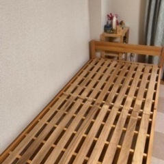 無印ベッド(シングル)