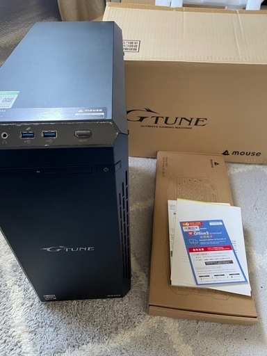 最終日、ゲーミングPC(Ryzen5.RTX3060)
