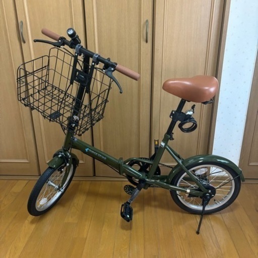 折りたたみ自転車　新品未使用　室内保管