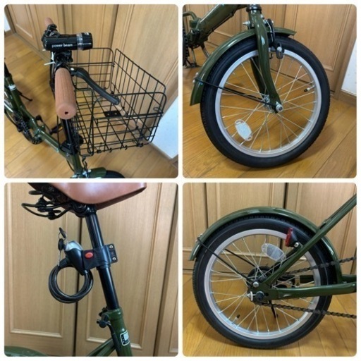 折りたたみ自転車　新品未使用　室内保管