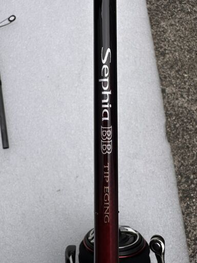 ティップエギングセット　セフィアBB S66M-S　セフィアBB C3000S DHHG