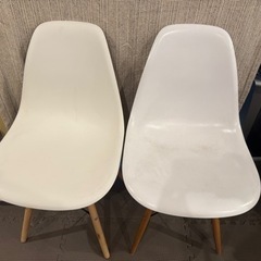 本日引き取りのみ100円二脚セット 椅子 ダイニングチェア