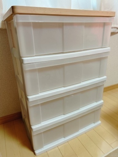 家具 収納家具 4段衣装棚