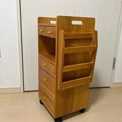 小物収納　キャスター付きの画像