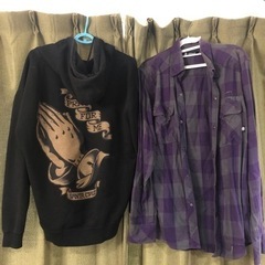 必ず説明読んでメンズサンタクルーズ、DISSIZITパーカー、シャツ