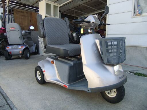 大容量新品バッテリーに交換済み スズキ セニアカー ET3C 作動確認