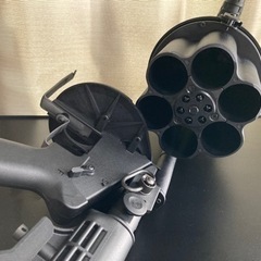 ICS MGL グレネードランチャー ロング メタルRAS BKの画像