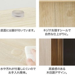 ウォールナット　サイドテーブルの画像