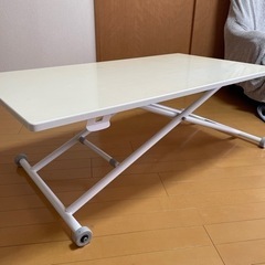 テーブル 高さ調整可能 家具の画像