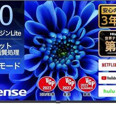 Hisense ハイセンス2022年製 50v型 4K液晶テレビ 50E6G