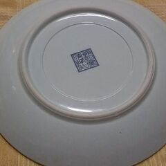 ◆【大皿】②　《山水 柄》　　●直径/３１cm。　　※藍色で、上品な柄です。の画像