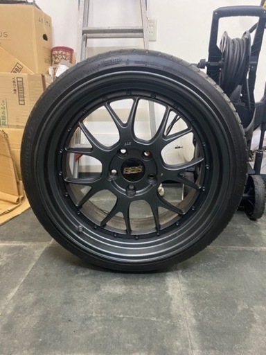 BBS 19インチホイール 4本セット 夏用タイヤ PCD120 5穴