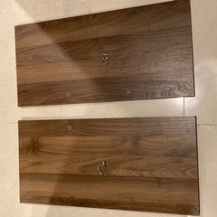 美品✨Nクリック ボックス ワイド2段(ミドルブラウン2) 脚付の画像