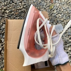 DOSHISHA PIERIA dsa-1502pk ピエリア　スチームアイロン　ピンクの画像