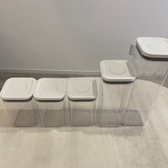 値下げ【未使用】保存容器5個【OXO製】