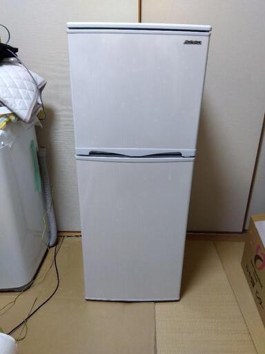 ひとり暮らし用　２ドア冷蔵庫