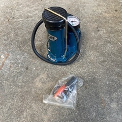 DON 空気入れ　自転車　風船　浮き輪　ボール　英式仏式両対応　