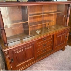 昭和レトロ　家具 収納家具 キャビネットの画像