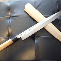 【有次、上製柳刃鞘付き】