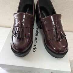 レピピアルマリオ ローファー ブラウンLsize