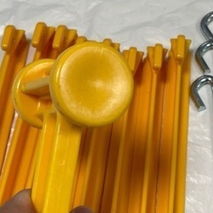 コールマン　未使用ペグ+ハンマーの画像