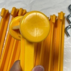 コールマン　未使用ペグ+ハンマーの画像