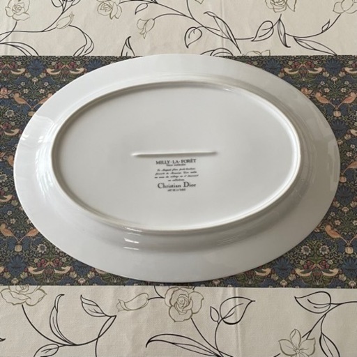 希少】クリスチャンディオール オーバル皿 大皿
