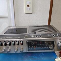 希少！年式の割に綺麗　カセットデンスケ　ラジオ付き　CF-270...