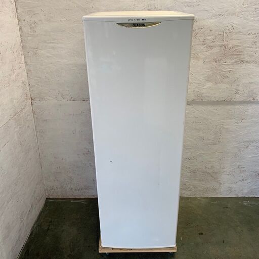 【グラソン】 冷凍庫 急速冷凍直冷式フリーザー 1ドア 容量178L UFG-178R 2010年製
