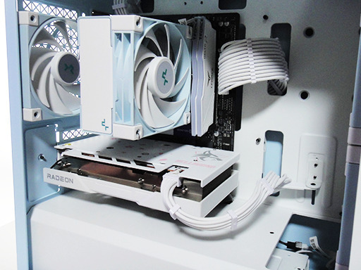 【原価割れ超お得！早い者勝ち】初音ミク（雪ミク）仕様自作ゲーミングPC / Ryzen5 5500 / RX6650XT / DDR4