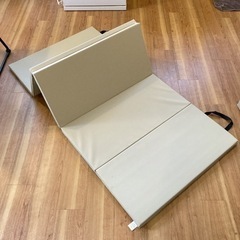 マット2個セット　体操 マット 折りたたみ プレイマット 子供 ストレッチマット ヨガマットの画像