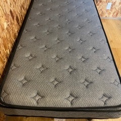 ホテル仕様のシングルベッドマット✖️スノコベッド