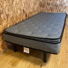 ホテル仕様のシングルベッドマット✖️スノコベッド