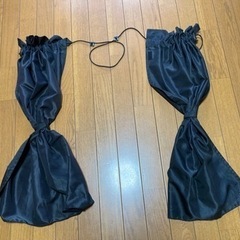 ハイエース　センターカーテンの画像