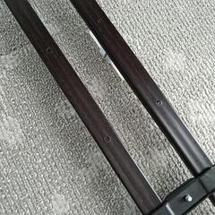 2連伸縮カーテンレールの画像