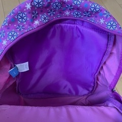 無料 アナ雪リュックキッズ用品 子供用バッグの画像