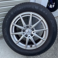 205/60R16　ベンツ純正スタッドレスホイール４本セット